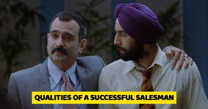 qualities of a successful salesman