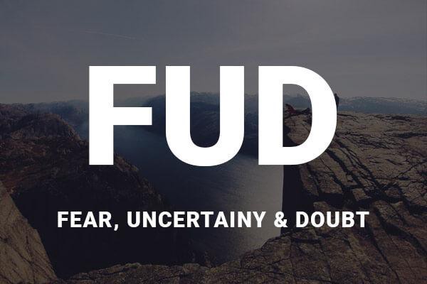 Fear Doubt Amdahl No FUD  Button Uncertainty 