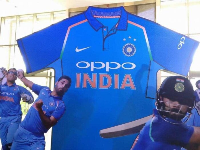 byju's indian cricket team jersey