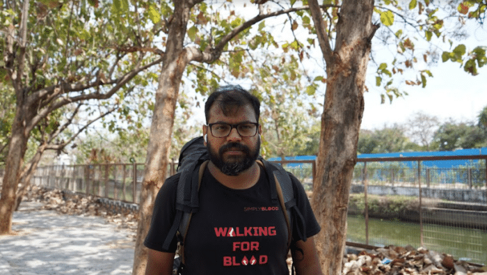 How Kiran Verma Is Raising Awareness For Blood Donation With His Walk All Across India RVCJ Media